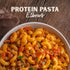 Elbows 30g 10oz (Pack 8) Al Dente Protein Pasta High Protein, Lower Carb, High Fiber. Artisanal Flavor: Cage-Free Eggs