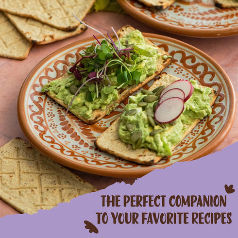 40 Packs 3 Sanissimo Salmas Chia & Flaxseed, of Crackers, Oven Baked Corn Crackers, Gluten Free, Non-GMO, Kosher