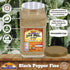 80 80oz (5lbs) 2.27kg Rani Black Pepper Fine Powder Mesh, Bulk PET Jar ~ All Natural | Vegan | Gluten Friendly |