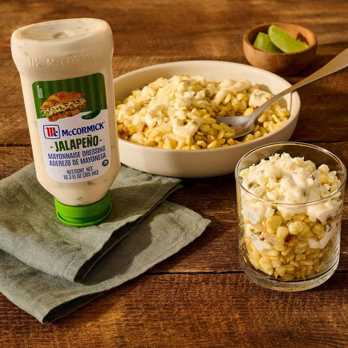 10.3 oz McCormick Mayonnaise Dressing, Jalapeo, A Smooth, Spicy Mayo That is a Great Addition to Sandwiches, Dips