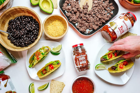 Spanish Gardens (6 Oz) Taco Seasoning All-Purpose Dry Seasoning for Authentic Mexican Food Original Family Recipe