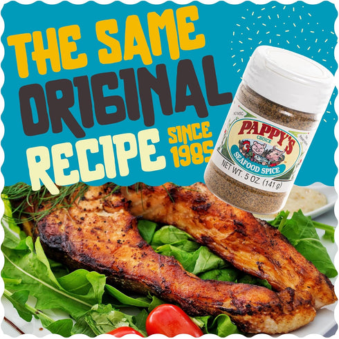 5oz) Pappy's Seasonings (Seafood Spice
