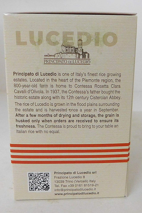 Principato Di Lucedio 1.1 Carnaroli Rice, Pound