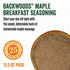 25 13.5 Packet LEM Products Backwoods Maple Breakfast Fresh Sausage Seasoning, Ideal for Wild Game and Domestic Meat