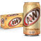 A&W Cream Soda, 12 fl oz cans, 12 pack