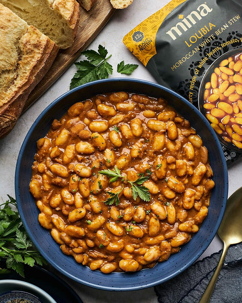 10 Mina, Loubia Moroccan White Bean Stew, Ounce