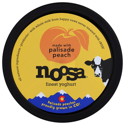 8 OZ NOOSA Peach Yoghurt