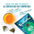 (50 100% Teatulia Organic Green Tea Bags Pyramid Sachet Teabags) Pure Whole Leaf Natural Green Tea In Bags. Premium