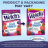 0.8oz Packs (Pack 40) Welch's Fruit Snacks, Berries 'N Cherries Snack Box, Gluten Free, Snack