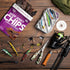 14g (2 Wicked Cutz Korean BBQ Beef Jerky Chips, Protein per Bag, Crispy & Crunchy Beef Jerky Crisps, USA Made Barbeque
