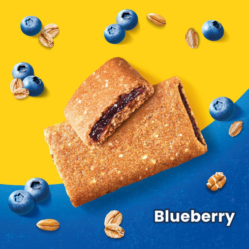6 5 Packs (2 Pack) belVita Fruit Bakes, Blueberry, Soft Baked Breakfast Bars, Boxes of Fruit Bars Per