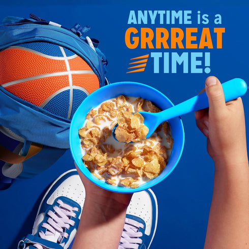8 25.2oz (12 Kellogg's Frosted Flakes Breakfast Cereal Cups, Vitamins and Minerals, Kids Snacks, Original, Case Cups)