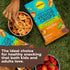 4-Pk 4oz BIENA Tasty Thins Veggie Crisps Made with Avocado Oil - Nacho, Bags Chickpeas & Veggies, Vegan, Gluten Free