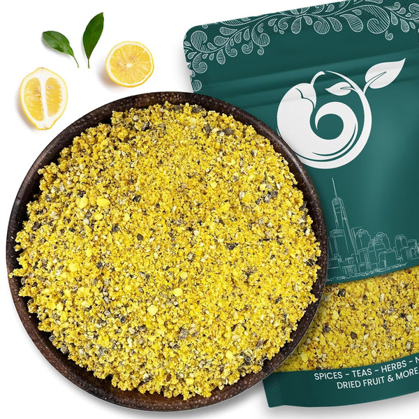 NY Spice Shop Lemon Pepper Seasoning - 80 Ounce Zesty Lemon and