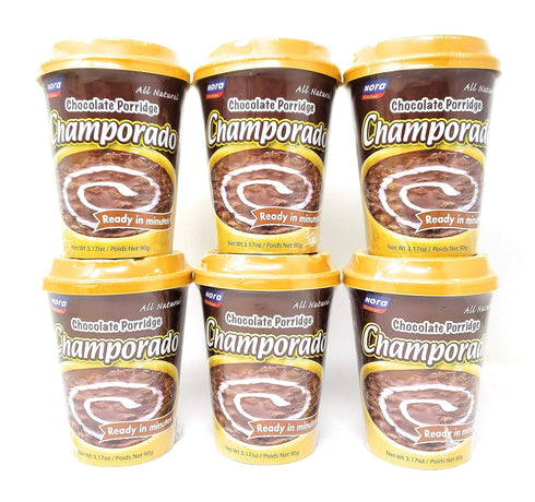 Nora Kitchen Champorado Chocolate Porridge (6 Pack, Total of 19.02oz)