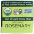 SPICELY 0.2 OZ Organic Whole Rosemary