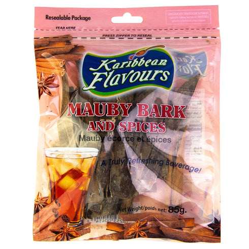 Mauby Bark and Spices - Single 3 Oz Pack, Mavi, Maby, Bitter Bark, Makes Cool Refreshing Beverage