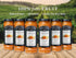 6 Pack, 100% 10 oz St. Dalfour Ginger & Orange Fruit Spread from Fruit, No Cane Sugars, No Corn Syrups, Jars