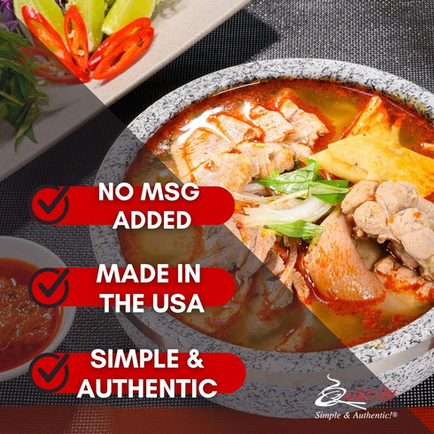 10 oz. Quoc Viet Foods Cot Bun Bo Hue Style Beef Flavored Soup Base