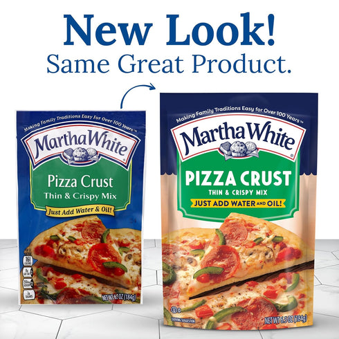 Martha White 6.5 (Pack 12) Pizza Crust Mix, Ounce