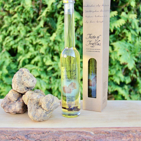 Set (2 3.38 Oz) Black & White Truffle Oil Gift x