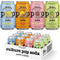 Culture Pop Soda, Zesty & Tarty Variety Pack, Probiotic Low Sugar Soda,