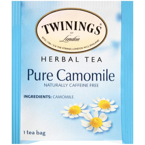 20 pack Pack 6 Twinings Organic Camomile Tea Bags per