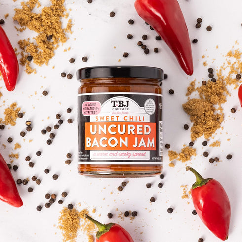 Premium Sweet Chili Bacon Jam - Gourmet Spread with No Preservatives