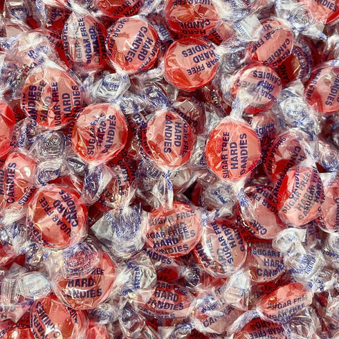 -1 lb (16oz) Sugar Free Fiery Cinnamon Hard Candy Discs Bag Individually Wrapped Keto And Diabetic Friendly Cinnamon