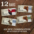 Pack, 12 Epic Provisions Protein Bars Variety Venison, Chicken, and Beef Flavors, Keto and Paleo Friendly, ct