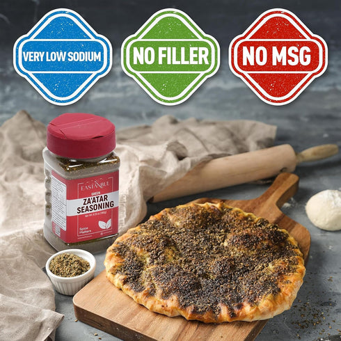 Set, 6.4oz 6.4oz, Pack, Hummus, Sumac and Zaatar Sumac Spice + Zaatar Spice Twin Essential Duo, Za'atar Seasoning