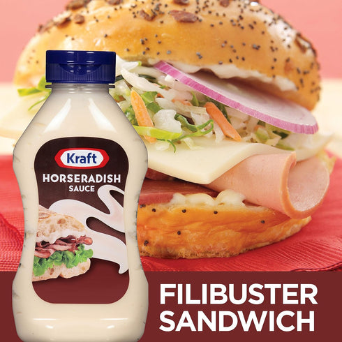 Kraft Horseradish Sauce, 12 oz Bottle