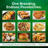 12 oz Everglades Pre-Seasoned All Purpose Breading Mix Crispy Coating for Fish, Chicken, Pork Chops, Vegetables, Okra
