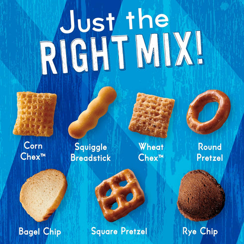 Chex Mix 1.75 Oz (Pack 60) Snack Mix Single Serve Pouch Traditional