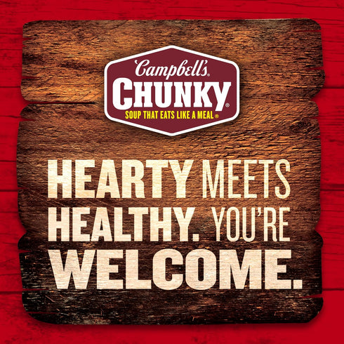 18.8 Oz Campbell's Chunky Soup, Healthy Request Chicken Corn Chowder Soup, Can
