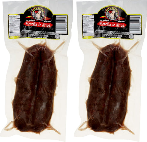 Dona Juana Arroz), 2 packs, 4 Delicias De Espana, Black Sausages with Rice (Morcilla de total links