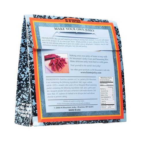 15 lbs. (1 Hi Mountain Jerky Seasoning and Cure Kit | MESQUITE BLEND | Beef Jerky Seasoning | Perfect for Beef