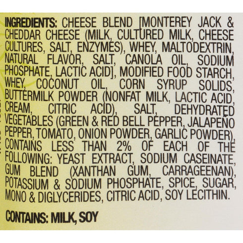 1.5 oz Packet (Pack 12) Mrs. Wages Cheese Dip Mix, Pepper Jack Queso