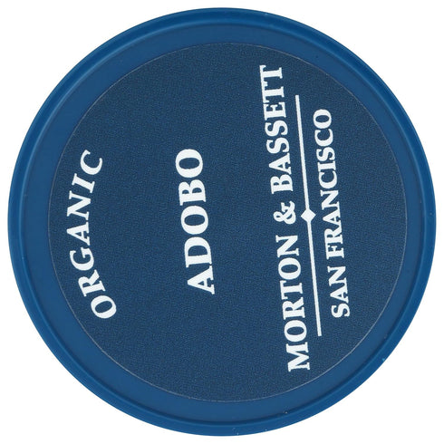 Bassett 2 oz Morton & Organic Adobo | Savory Latin Spice Blend for Meats & Rice | Gluten Free, Salt Free, Non-GMO | Jar