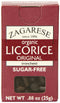 Zagarese 100% Organic Licorice, Original, 0.88 Ounce Flip Top Box