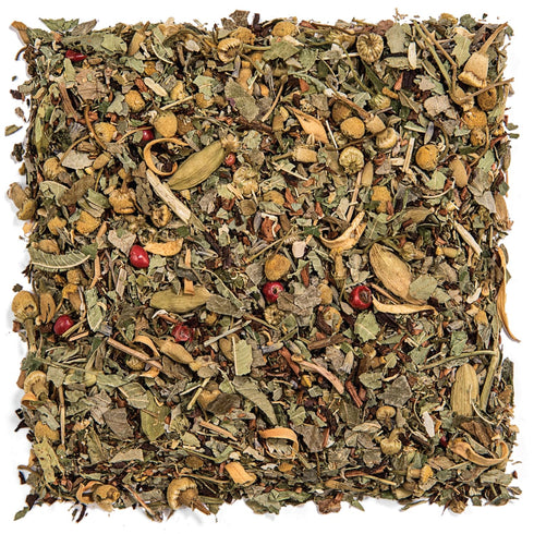 Tealyra Tranquil Dream Herbal Loose Leaf Tea, Chamomile Honeybush Lavender, Caffeine-Free, 220g (8-ounce)
