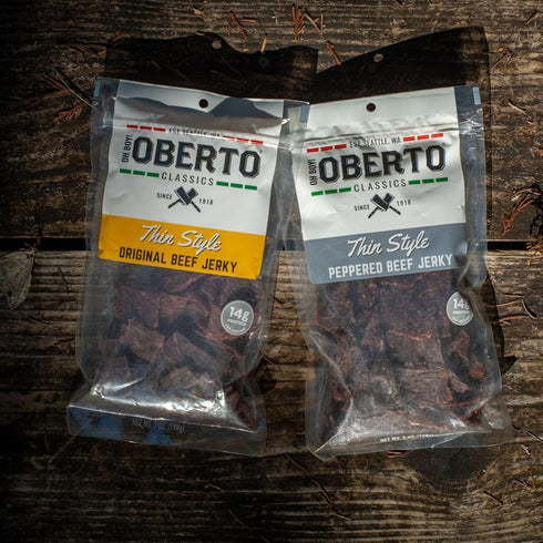 7 Oh Boy! Oberto Classics Thin Style Original Beef Jerky, Ounce