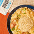 Dozen 6pk, 8oz Packets A Cousins Sea Salt Bone Broth Rice Ready to Eat Seasoned High Protein Rice, Clean Ingredients