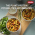 8.8 oz (Pack 10) Barilla Chickpea Rotini Pasta, of - Vegan, Gluten Free, Non GMO & Kosher Made with Plant Based Protein