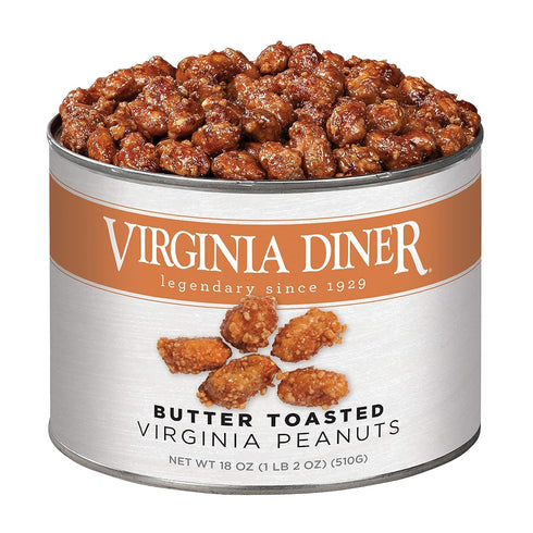 Something Savory Something Sweet - XL Salted Peanuts and Butter Toasted Peanuts by Virginia Diner