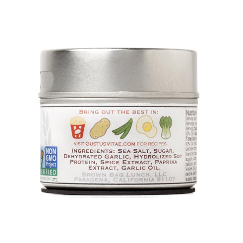 Kimchi Sea Salt - Authentic Gourmet Infused Sea Salt - Non-GMO, Sustainable, Grown in USA, All Natural - 3.1 Oz Net