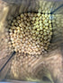 2 LB- Organic Roasted Chickpeas USDA Organic Certified Healthy Snack, Lightly Roasted, No Oil, No Salt, No GMO & Gluten