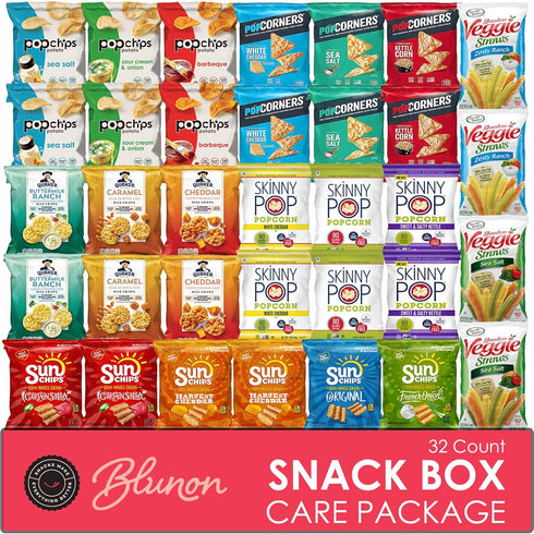 Snacks Variety Pack for Adults - Snack Box Care Package Gift Box