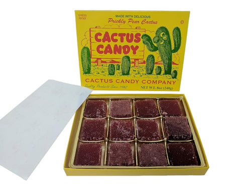 Cactus Candy Company 1/2 LB Prickly Pear Cactus Candy - Box