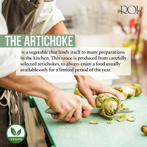6.3oz (180g) Pack 1 ROI Italian Artichoke Dip - Gourmet, Healthy, Vegan, Natural Artichoke Pesto for Bruschetta